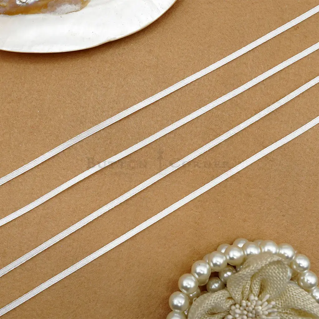 Double Faced Satin Ribbon | Button Corner